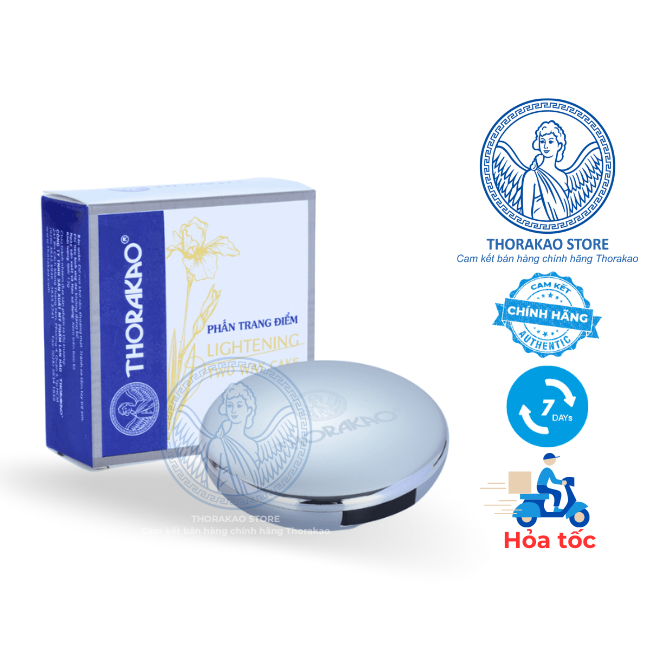  Phấn Trang Điểm Lightening Thorakao 13g Làm Sáng Da Bền Màu - Thorakao Store. 