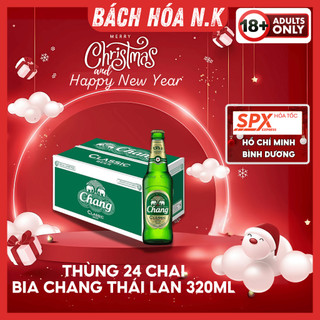 Bia Chang THÁI LAN Thùng 320ML*24 Chai <-----> 620ML*12 Chai