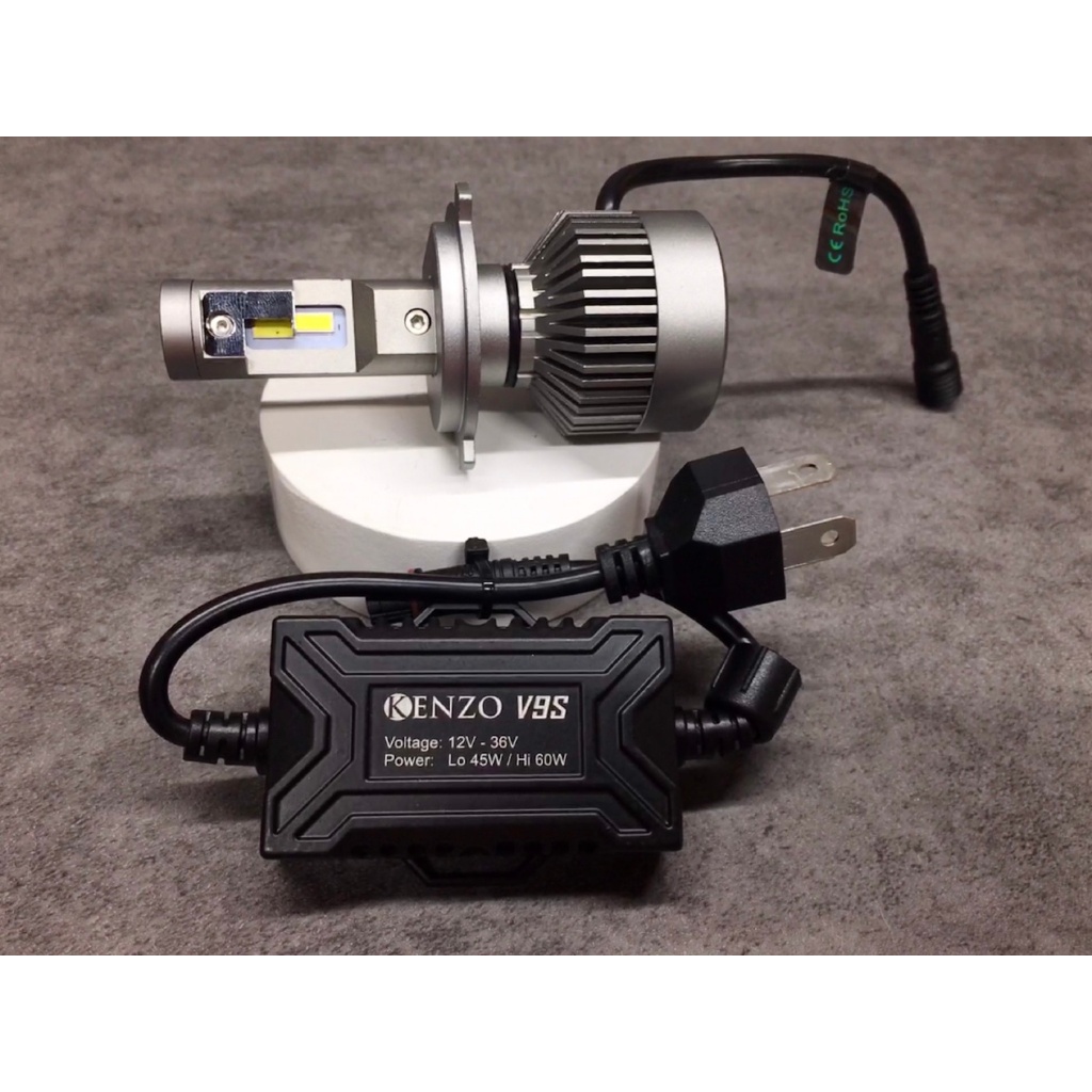 HV12 - Đèn Pha Led H4 Kenzo V9s 65W mới nhất