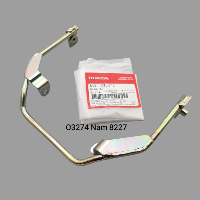 Khung, pass lòng gắn bửng cánh yếm WAVE A, RS, S100, RSX.... zin Honda