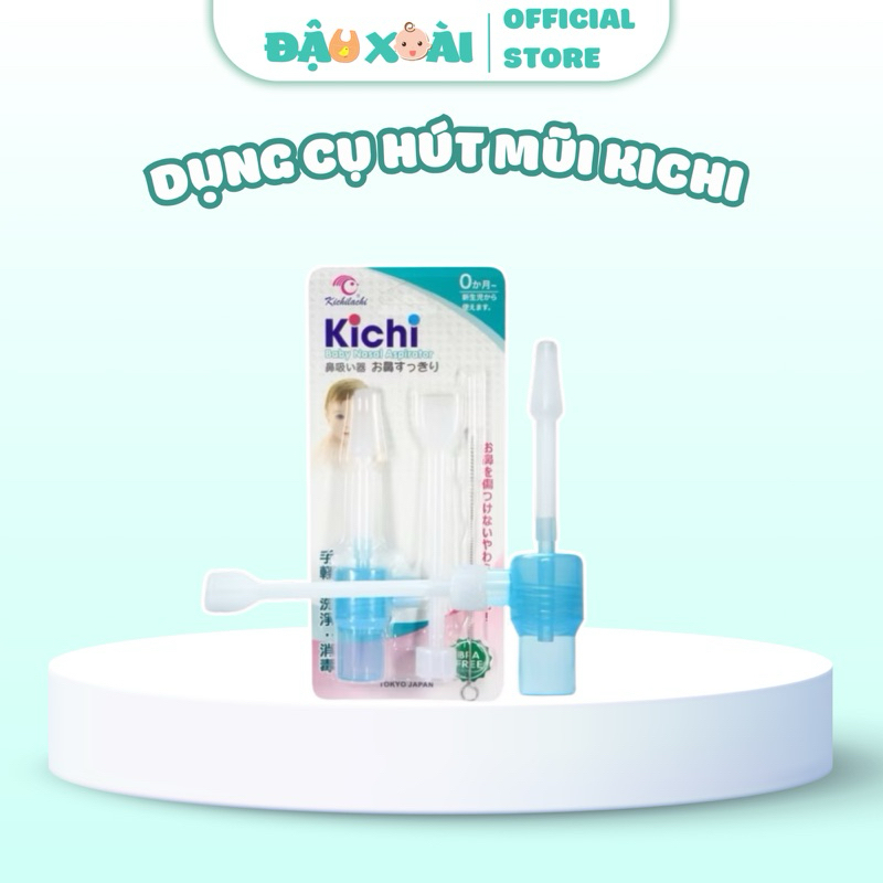 Dụng cụ hút mũi Kichilachi cho bé ( Dễ hút dễ vệ sinh)