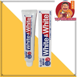  Kem Đánh Răng Trắng Răng White&White 150g  CSSK  - Hàng Nội Địa Nhật 100% 