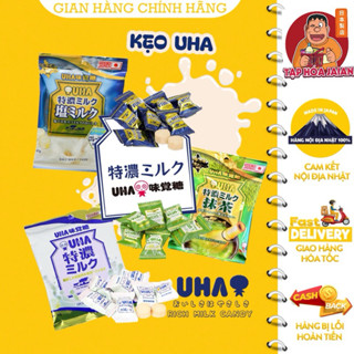  Kẹo Sữa UHA Mikakuto Hokkaido - Hàng nội địa Nhật 100% 