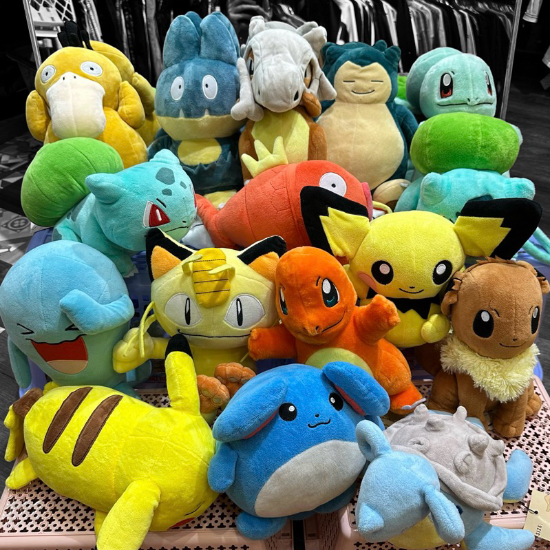 🐻Gấu bông Pokemon 2hand (LỰA MẪU)