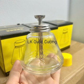 Bình thuỷ tinh đựng dung dịch 180ml