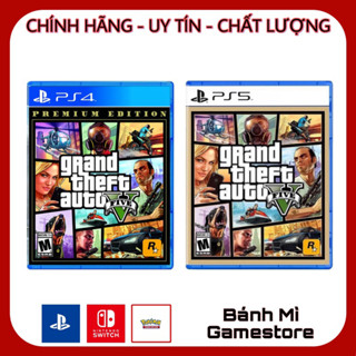Đĩa game PS4/PS5 Grand Theft Auto V