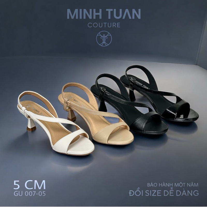 Giày gót 5cm 4 màu MTC GU 007 - 05 nữ học sinh