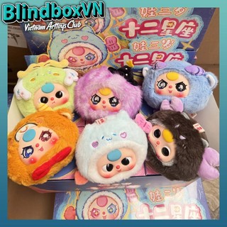  Hộp mù ngẫu nhiên Baby Three Cung Hoàng Đạo Constellation Plush Doll 