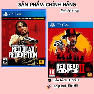 Đĩa game red dead redemption 2 PS4