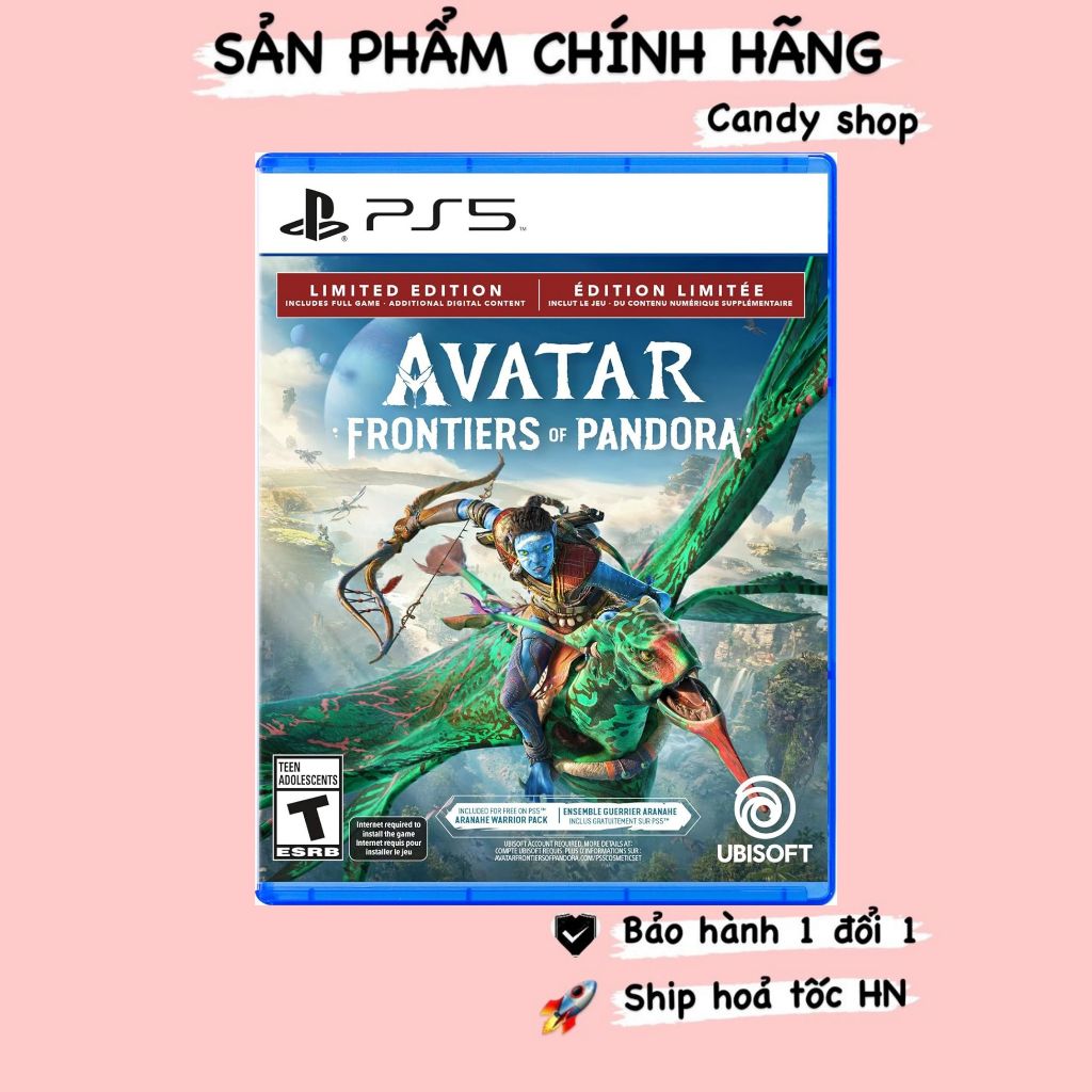 Đĩa game Avatar: Frontiers of Pandora - Limited Edition PS5