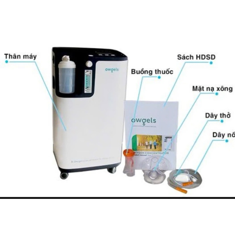 Máy tạo oxy y tế Owgels Oz - 5 - 01TƯO 5lit công nghệ Đức bảo hành 12 tháng