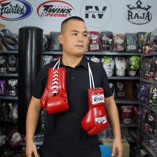 Găng Boxing Pro Training Fairtex BGL7 Mexico Style – Đỏ
