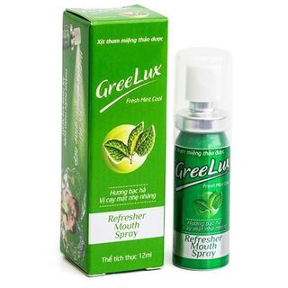 Xịt thơm miệng Greelux 12ml chính hãng