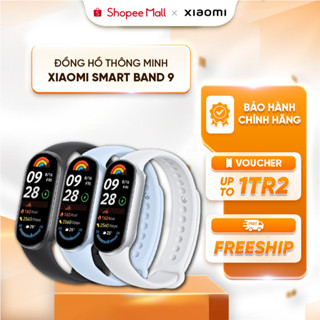 [Bản Quốc tế] Đồng hồ thông minh Xiaomi Mi Band 9 Đen BHR8337GL/ Trắng BHR8340GL/ Xanh Dương BHR8346GL