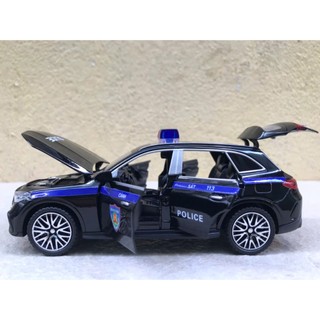 Mô hình xe POLICE CSCĐ Mercedes Printer 1:32