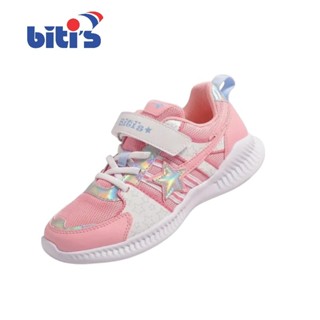 GIÀY THỂ THAO HỌC SINH BÉ GÁI BITIS XÉ DÁN NGÔI SAO DSG004900 (HỒNG + XANH DƯƠNG) - BITIS GIRLS SPORT SNEAKER