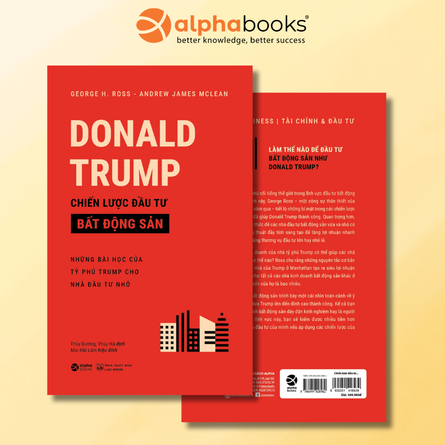 Sách> Donald Trump Chiến Lược Đầu Tư Bất Động Sản - Những Bài Học Của Tỷ Phú Trump Cho Nhà Đầu Tư Nh