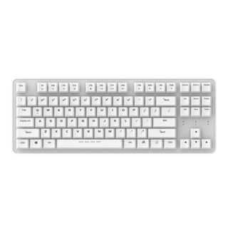 Bàn phím cơ DareU EK807G White | Không dây, Red Switch | Pin rời AAA