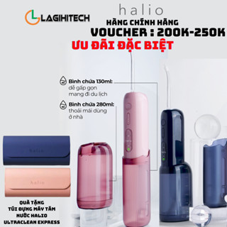[LIVE] Máy Tăm Nước 2 Bình Thay Thế Halio UltraClean Express Hydro Floss Phiên Bản Nâng Cấp - Hàng Chính Hãng