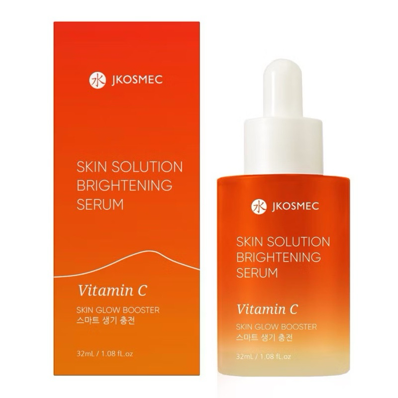 Tinh chất Serum Jkosmec Vitamin C + Niacinamide làm sáng đều màu da, cải thiện nếp nhăn lão hóa 32ml