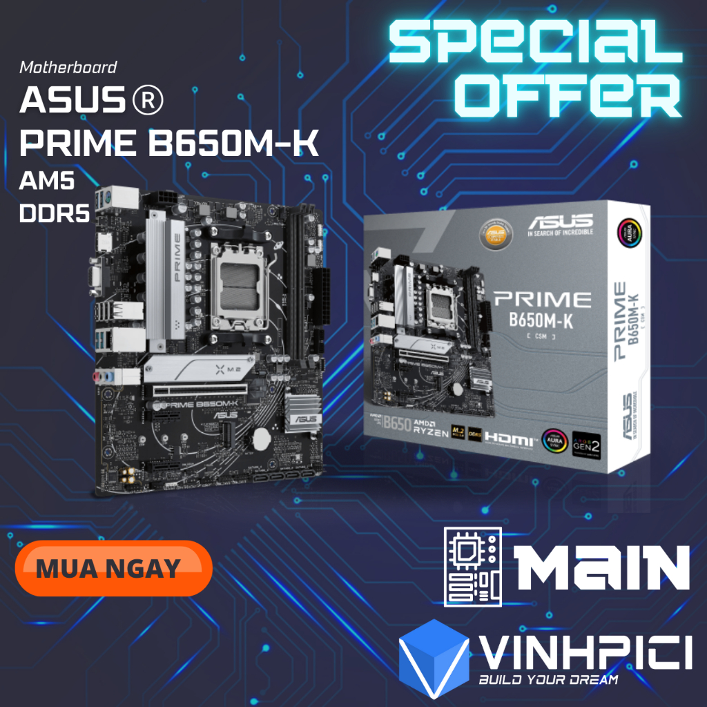 Mainboard ASUS PRIME B650M-K [NEW]