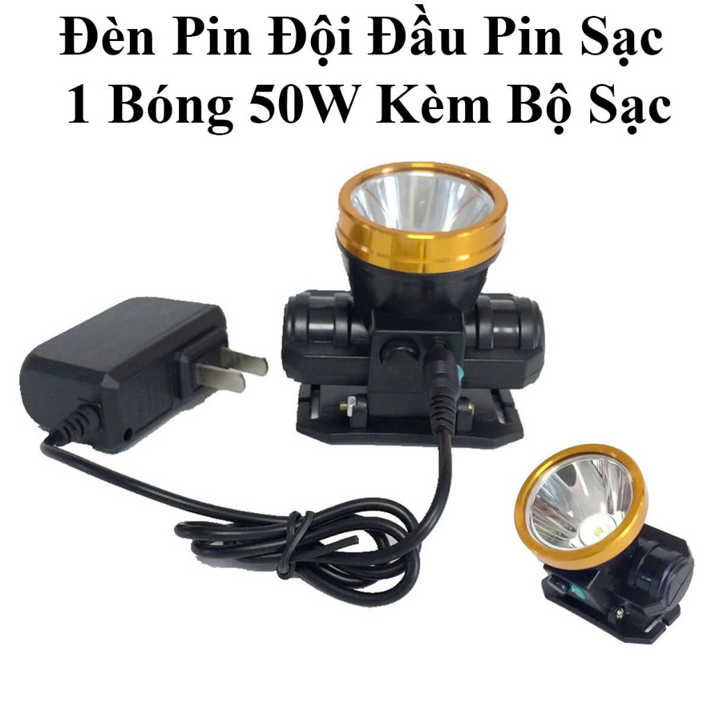 Đèn Đội Đầu A2 50W Siêu SÁng Chống Nước