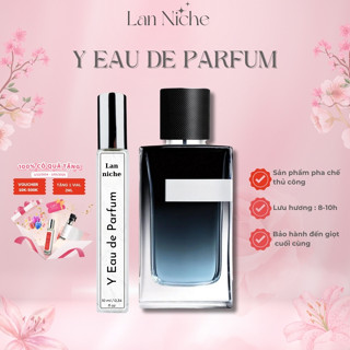 Nước Hoa Nam  Y EDP chiết 10mL Lưu Hương Dương Xỉ Bạc Hà Phong Cách Nam Tính