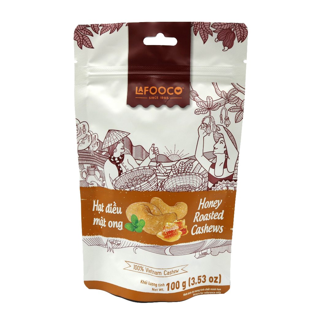 Hạt Điều Mật Ong LAFOOCO túi 100g