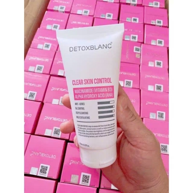 Sữa rửa mặt Detox Blanc chính hãng