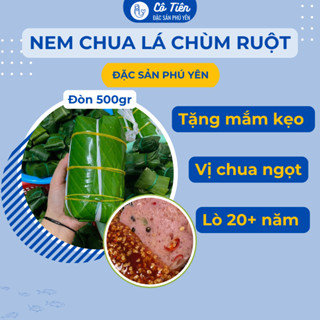  Nem chua Phú Yên gói lá chùm ruột 1 đòn 500gr | Đặc sản Phú Yên 