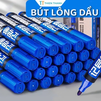 Bút Lông Dầu 3 Màu Không Xóa Được, Chống Thấm, Giá Rẻ, Phù Hợp Văn Phòng Phẩm