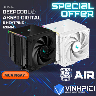 Tản nhiệt khí CPU Deepcool AK620 DIGITAL [NEW]