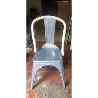 Ghế tolix ăn, ghế tựa lưng nhiều màu GN-105