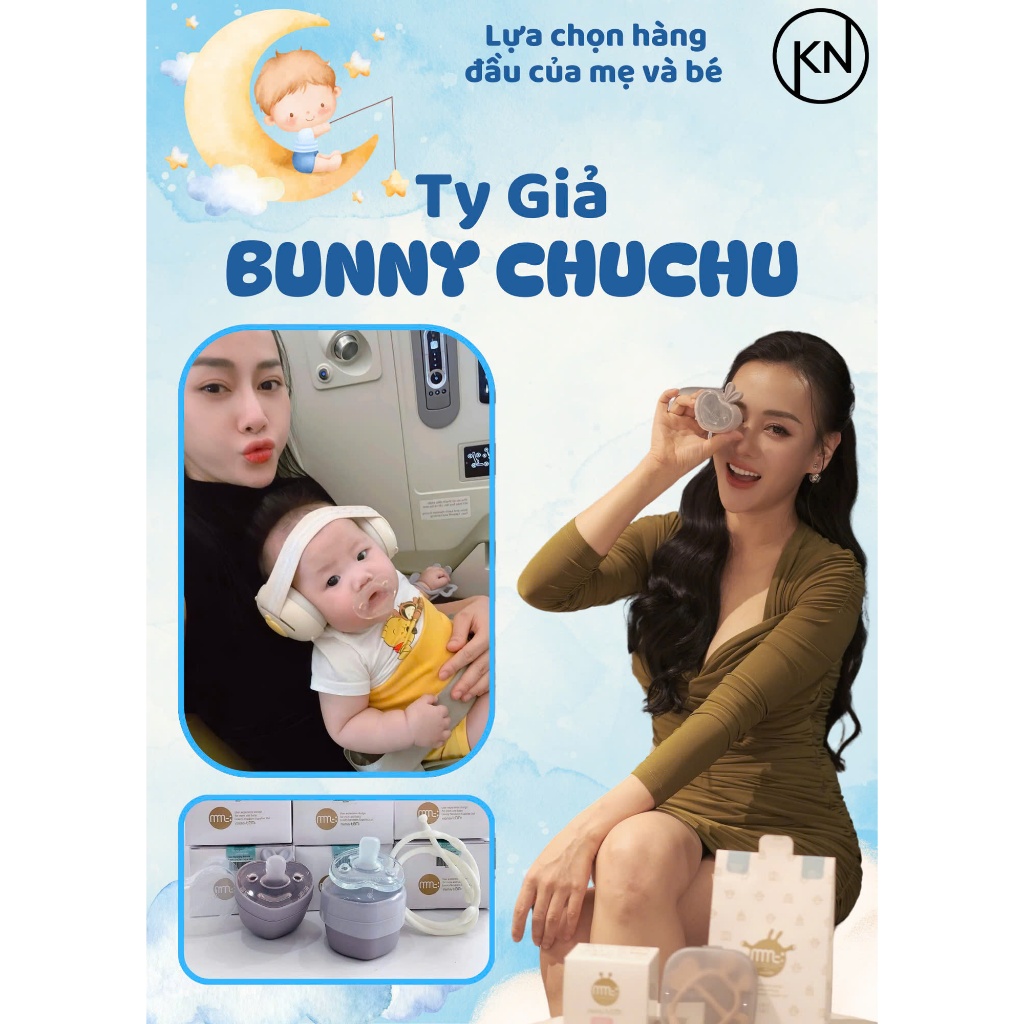 Núm giả chính hãng Hàn Quốc bảo vệ lợi cho bé từ 0-18 tháng được các mẹ bỉm quốc tế tin dùng.