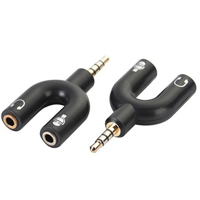 [Mã ELHACE giảm 4% đơn 300K] Jack Chia Audio 3.5 mm Ra Micro Và Loa
