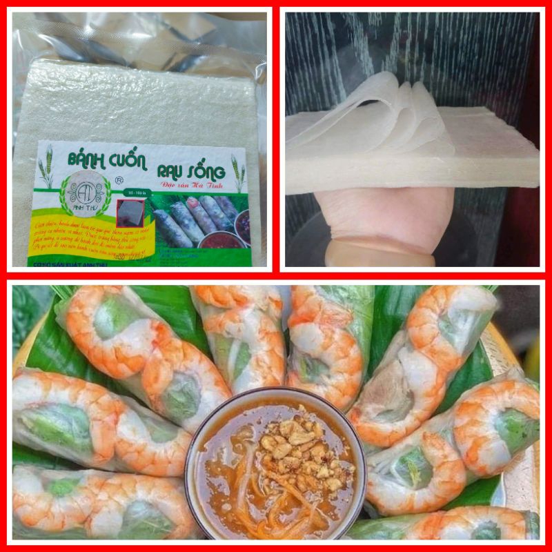 Ram Cuốn Rau Sống . Ram Hà Tĩnh