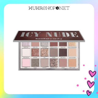  Bảng phấn mắt Huda Beauty Icy Nude Eyeshadow 18 ô nhũ và lì 