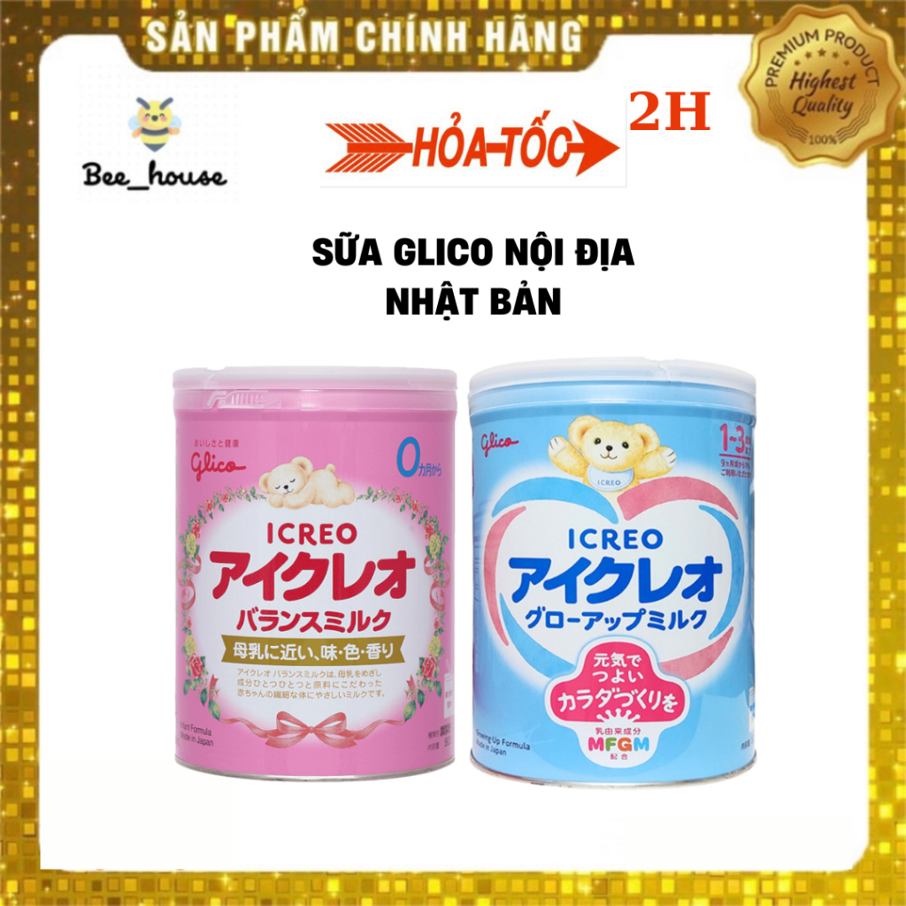 SỮA GLICO ĐỦ SỐ NỘI ĐỊA NHẬT BẢN - Beehouse