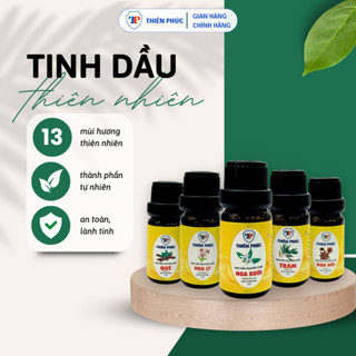 [QUÀ TẶNG] Tinh dầu thơm phòng thiên nhiên Thiên Phúc 10ml nhiều mùi hương nguyên chất tự nhiên