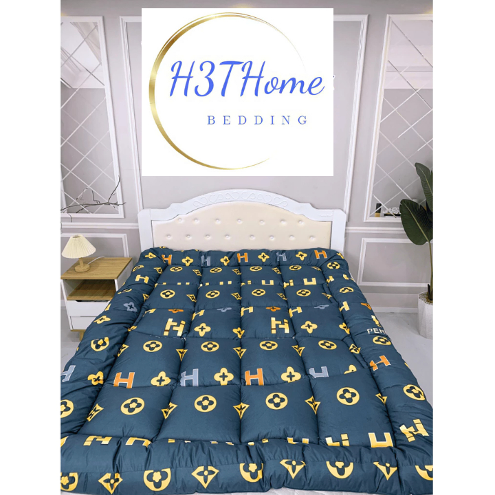 Nệm Topper Chống Thấm Cao Cấp Không Cần Ga Bọc, Topper Dày 7cm -10cm Đầy Đủ Kích Thước H3THome Beddi