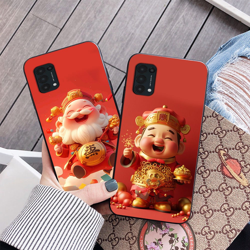 Ốp lưng oppo reno 5 / oppo reno 5 4g / oppo reno 5 5g in hình thần tài đến

