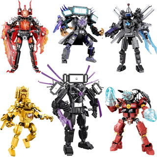 [ 477 Chi Tiết] Bộ đồ chơi lắp ráp Skibidi Toilet Titan TV Man, Mô hình lắp ráp tặng kèm Skibidi Toilet Mini