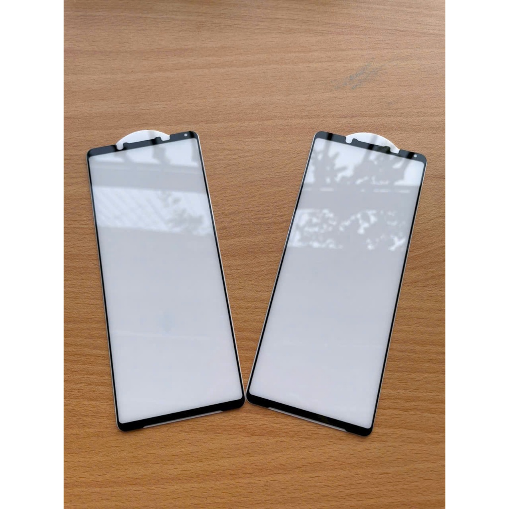 Sẵn) Kính cường lực cho Sony Xperia 1 VI (mark 6) Full màn hình viền đen