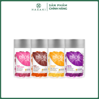 Serum Dưỡng Tóc Ellips Vitamin Hair Vitamin Moroccan Oil Jar Hũ 50 Viên