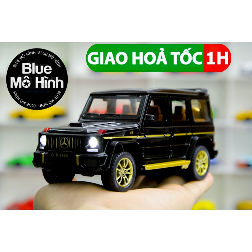 Xe mô hình Mercedes G63 G Klessa SUV 1:32