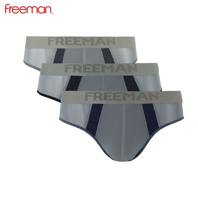 Combo 3 Quần lót nam Freeman chất liệu thun lạnh phối lưới nổi bật BO312