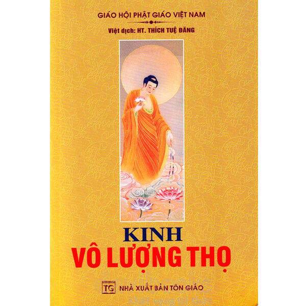 Sách Kinh Vô Lượng Thọ - Hòa thượng Thích Tuệ Đăng (Bìa mềm)
