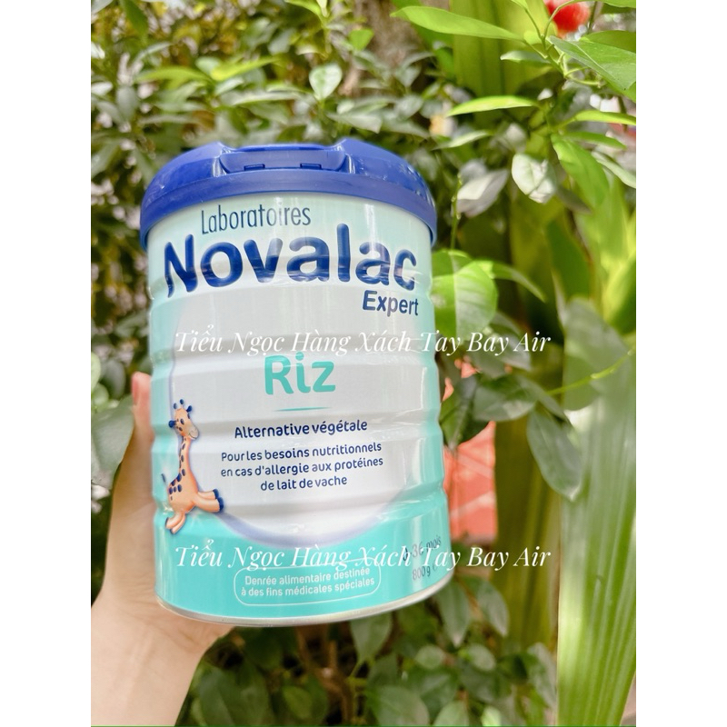 Sữa gạo Novalac Riz Pháp 800g dành cho bé dị ứng đạm sữa bò