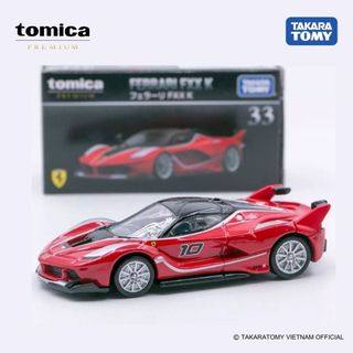 Xe mô hình Tomica Ferrari Premium No.33 Ferrari FXX K Red 179153 Fullbox Chính Hãng Takara Tomy - Victoys