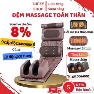 Đệm massage toàn thân Z24 va Z30, nệm massage xoa bóp giảm đau mỏi vai gáy phục hồi sức khỏe, máy mát xa đa năng cao cấp